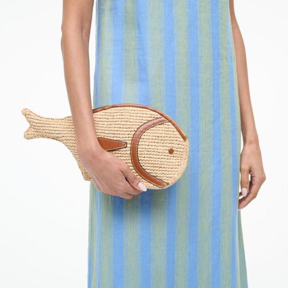 Staud Women's Tan and Brown Bag